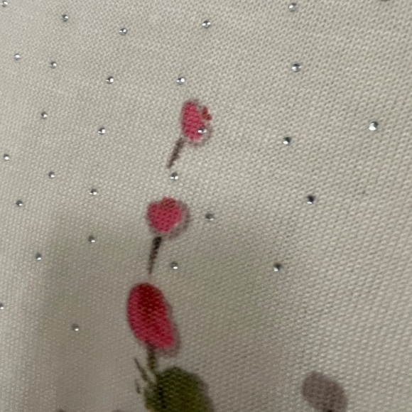 Small Emily Daniels floral crystal studded sweater - Picture 2 of 4